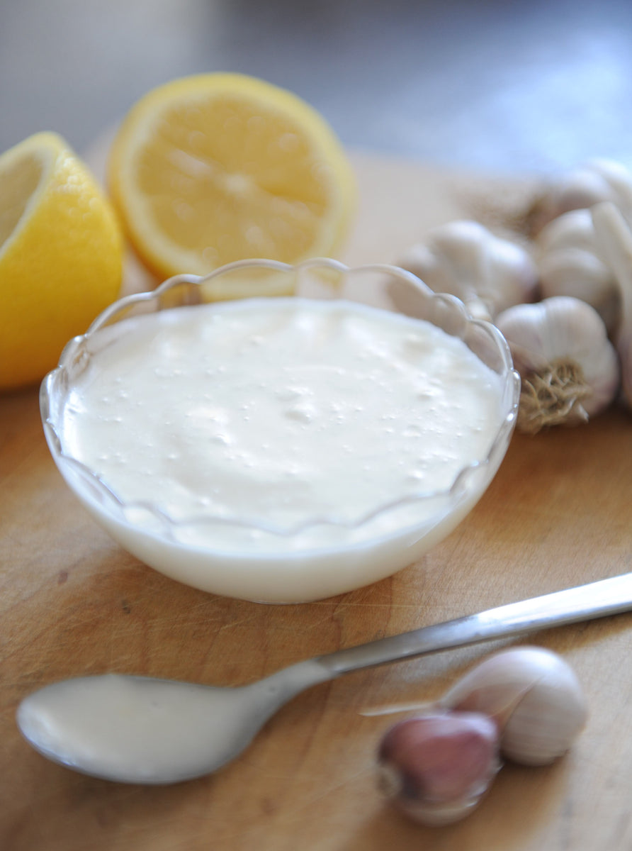 Vegan Garlic Sauce Catenafarm