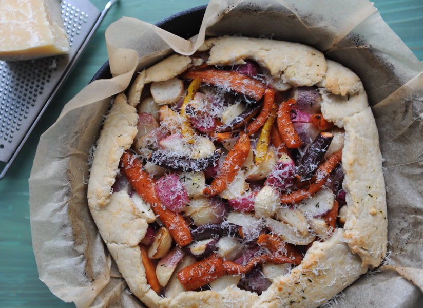 Galette de légumes racines