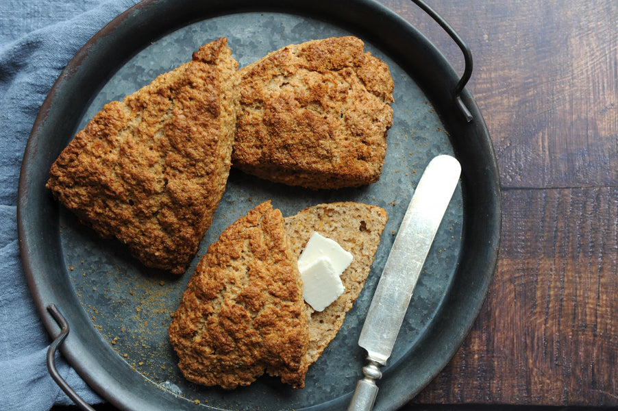 Winter Spiced Rutabaga Scones