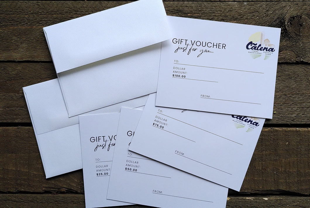 Add On - $50.00 Gift Certificate